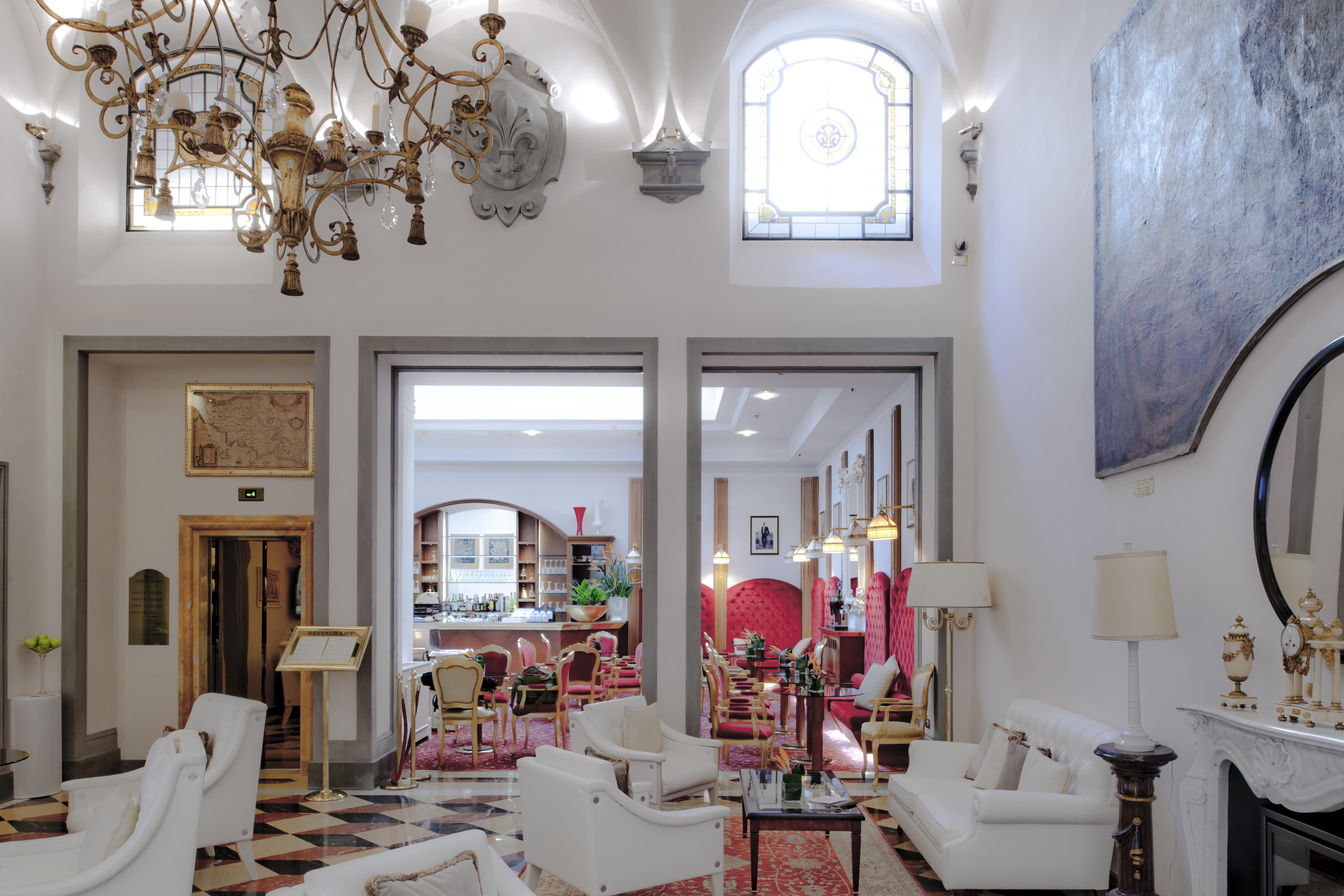 Golden Tower Hotel & Spa Firenze Bagian luar foto The lobby
